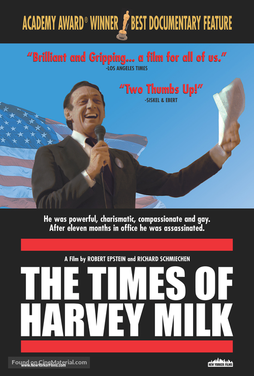 The Times of Harvey Milk - Movie Poster