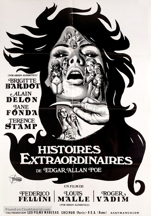 Histoires extraordinaires - Spanish Movie Poster