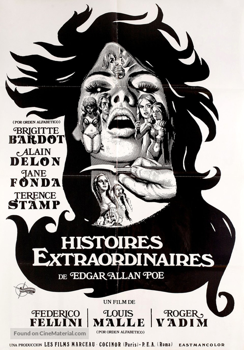 Histoires extraordinaires - Spanish Movie Poster