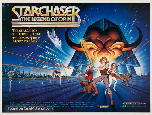 Starchaser: The Legend of Orin - British Movie Poster