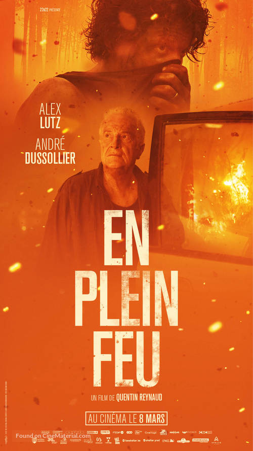 En plein feu - French Movie Poster