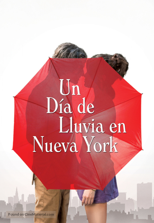 A Rainy Day in New York - Argentinian Movie Cover