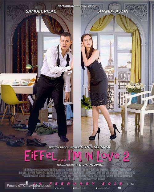 Eiffel I&#039;m in Love 2 - Indonesian Movie Poster