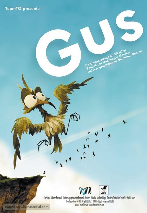 Gus - Petit oiseau, grand voyage - French Movie Poster