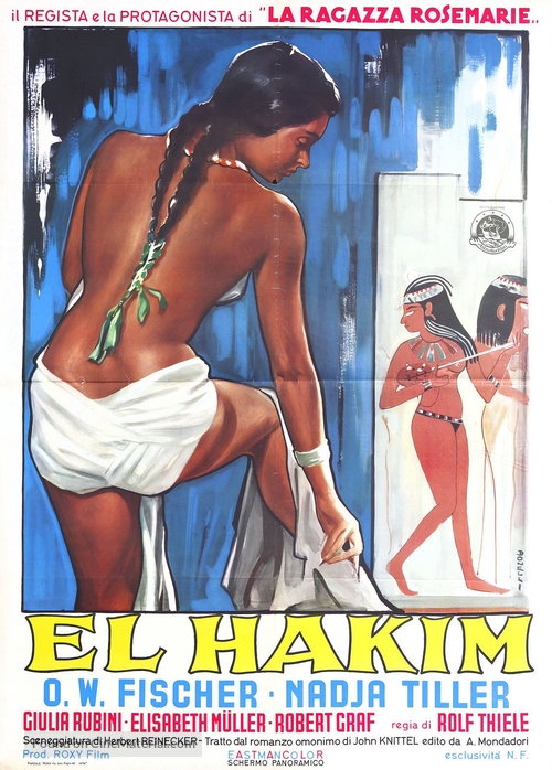 El Hakim - Italian Movie Poster