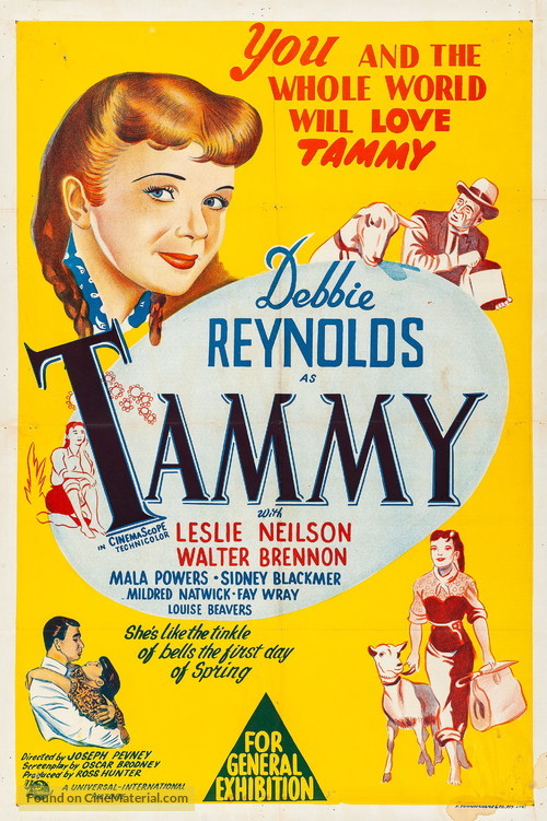 Tammy and the Bachelor - Australian Movie Poster