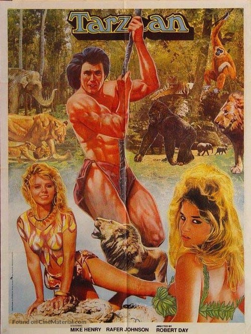 Tarzan and the Great River - Pakistani Movie Poster