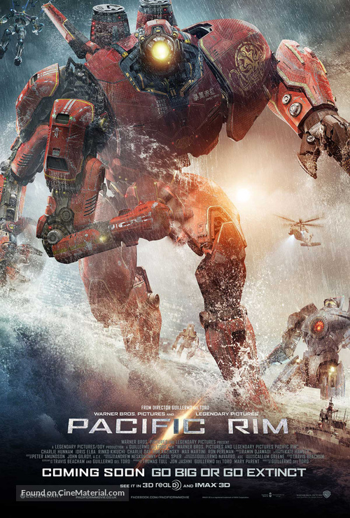 Pacific Rim - British Movie Poster