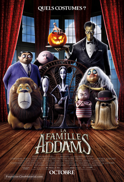 The Addams Family - Canadian Movie Poster