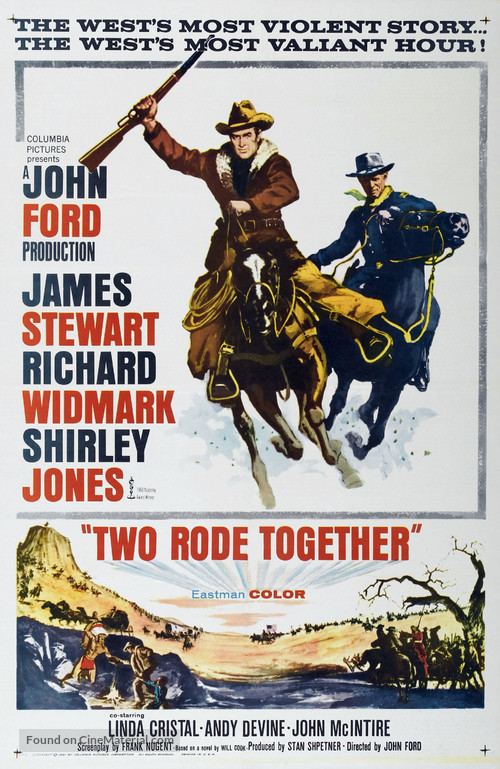 Two Rode Together - Movie Poster