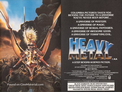 Heavy Metal - British Movie Poster