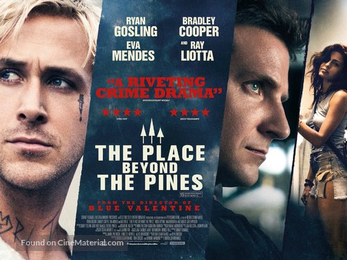 The Place Beyond the Pines - British Movie Poster
