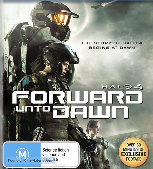 Halo 4: Forward Unto Dawn - Australian Blu-Ray movie cover