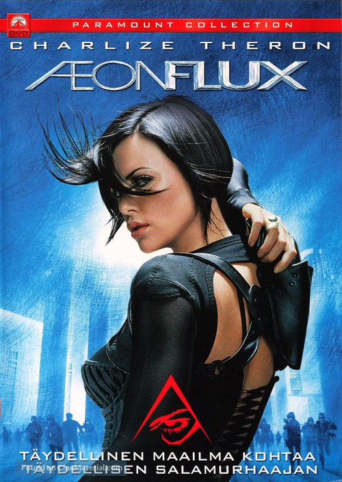&AElig;on Flux - Finnish Movie Cover