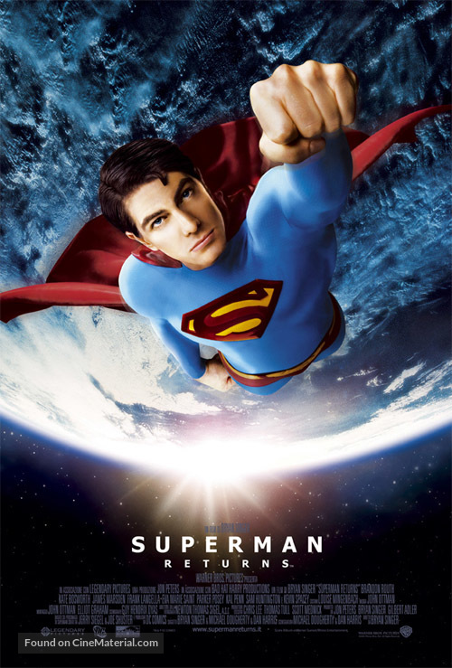 Superman Returns - Italian Movie Poster