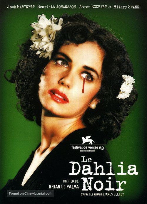 The Black Dahlia - French Movie Poster