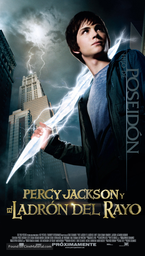 Percy Jackson &amp; the Olympians: The Lightning Thief - Spanish Movie Poster