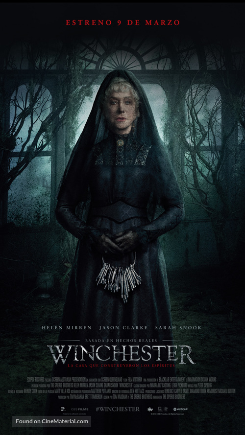 Winchester - Spanish Movie Poster