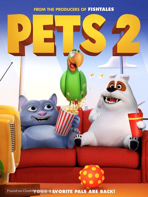 Pets 2 - Video on demand movie cover