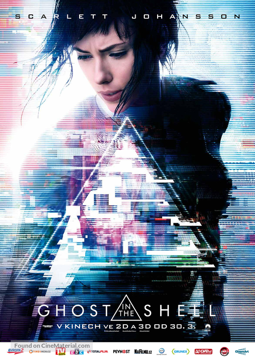 Ghost in the Shell - Czech Movie Poster