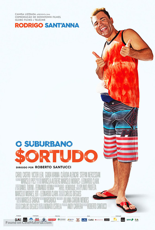 Um Suburbano Sortudo - Brazilian Movie Poster