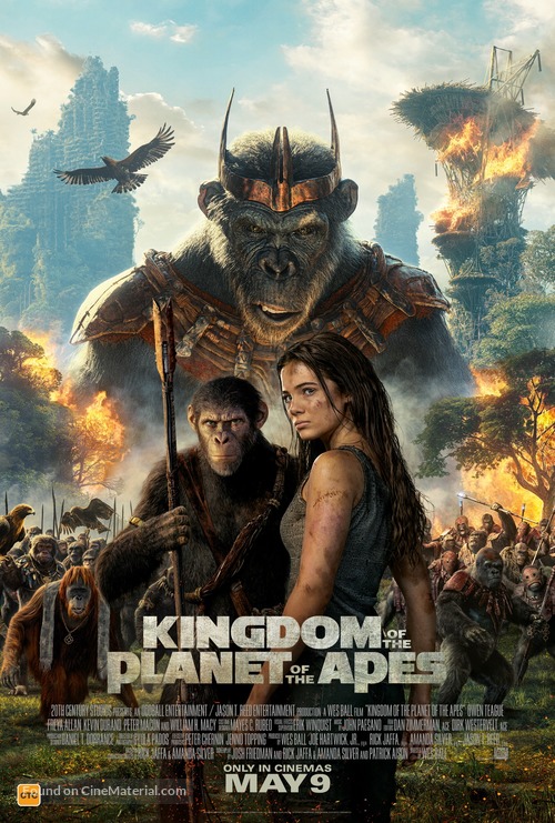 Kingdom of the Planet of the Apes - Australian Movie Poster