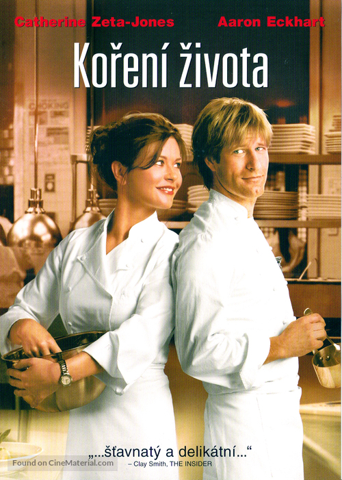 No Reservations - Czech DVD movie cover