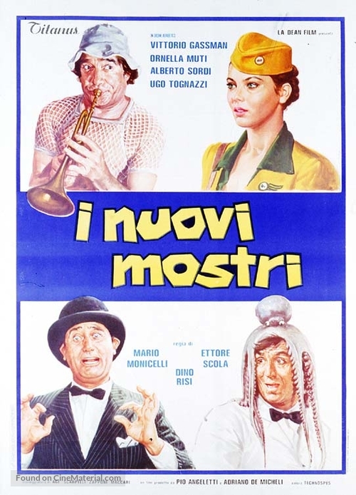 I nuovi mostri - Italian Movie Poster