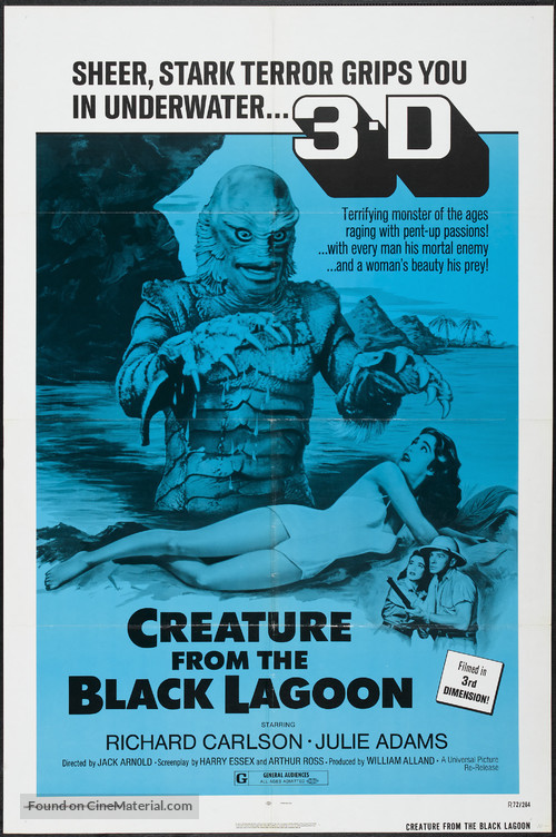 Creature from the Black Lagoon - Movie Poster