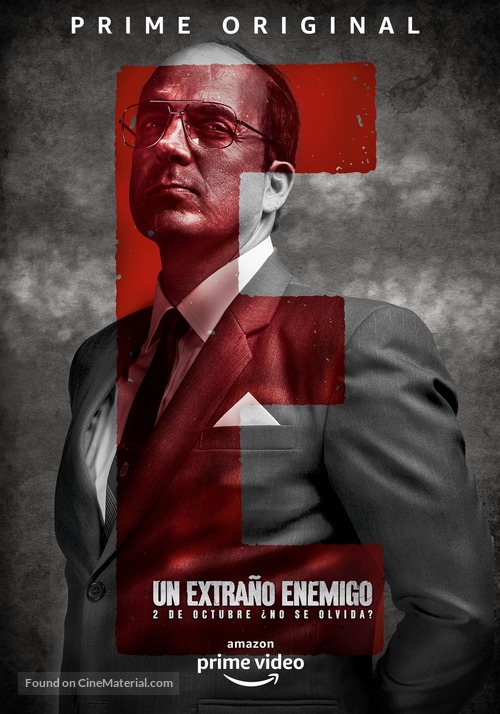 &quot;Un extra&ntilde;o enemigo&quot; - Mexican Movie Poster