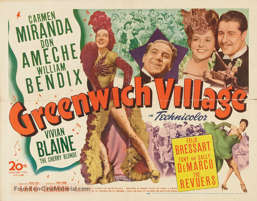 Greenwich Village - Movie Poster
