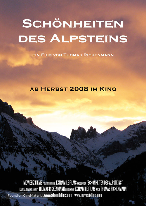 Sch&ouml;nheiten des Alpsteins - Swiss poster
