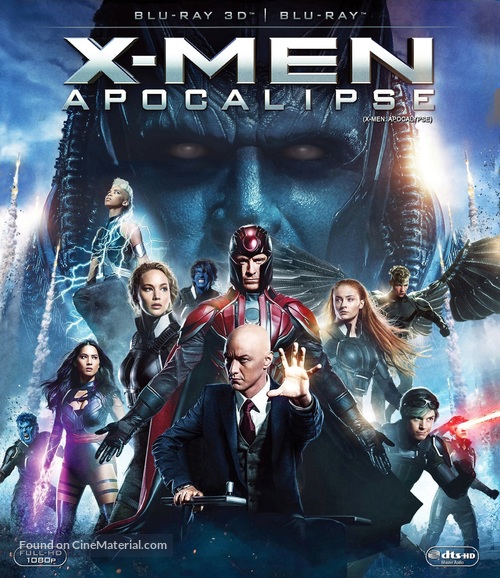 X-Men: Apocalypse - Brazilian Movie Cover