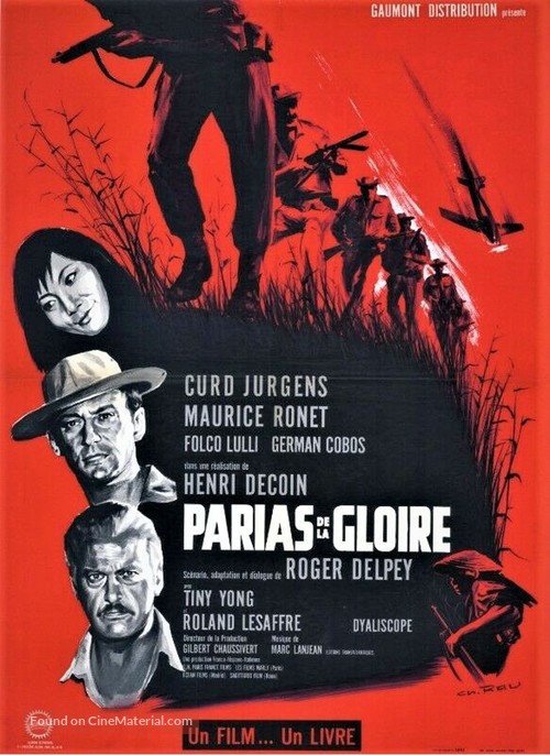 Les parias de la gloire - French Movie Poster
