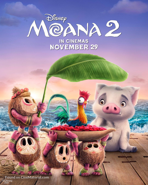 Moana 2 - Indian Movie Poster