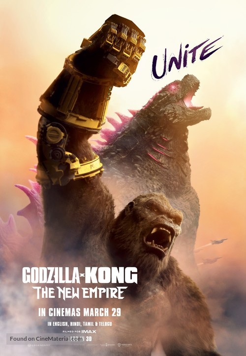 Godzilla x Kong: The New Empire - Indian Movie Poster