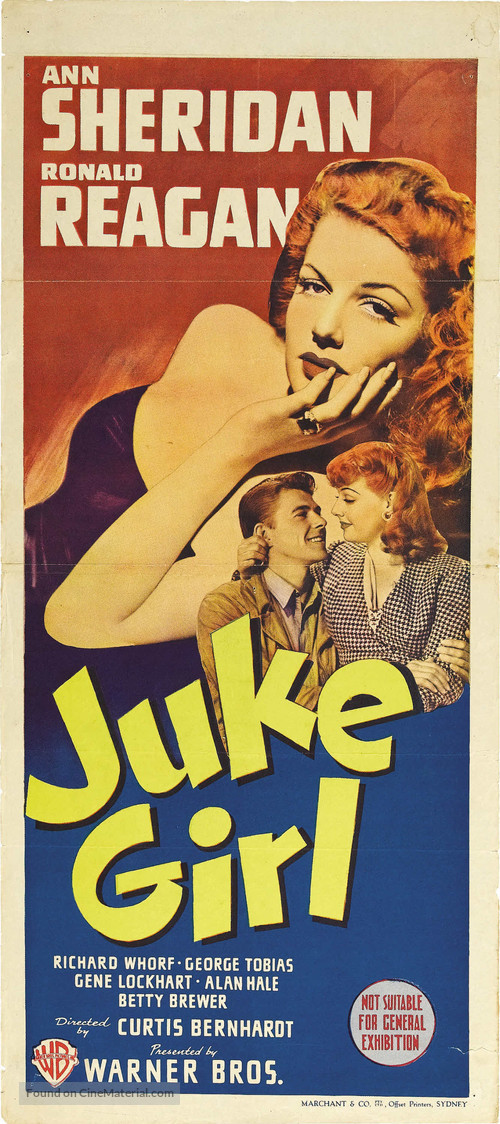 Juke Girl - Australian Movie Poster