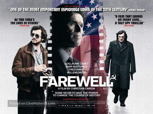 L&#039;affaire Farewell - British Movie Poster