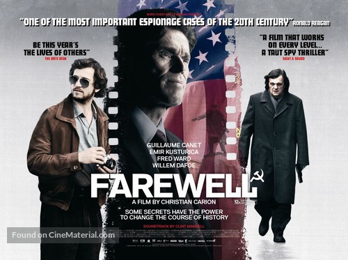 L&#039;affaire Farewell - British Movie Poster