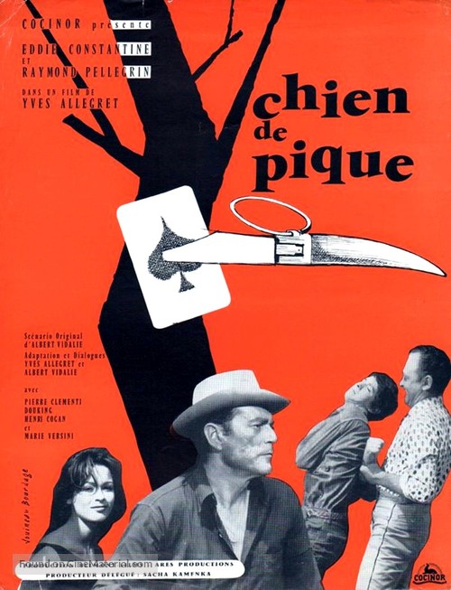 Chien de pique - French Movie Poster
