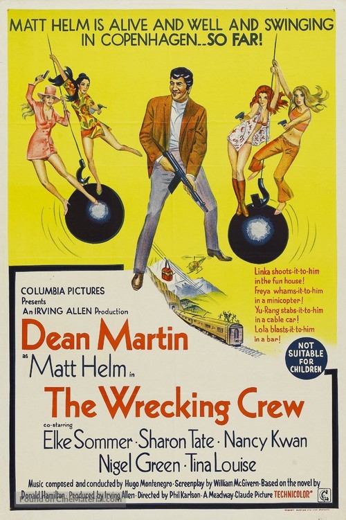 The Wrecking Crew - Australian Movie Poster