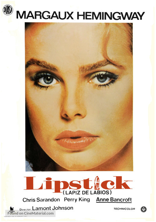 Lipstick - Spanish Movie Poster