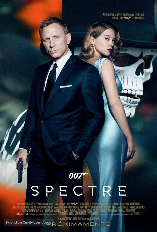 Spectre - Mexican Movie Poster