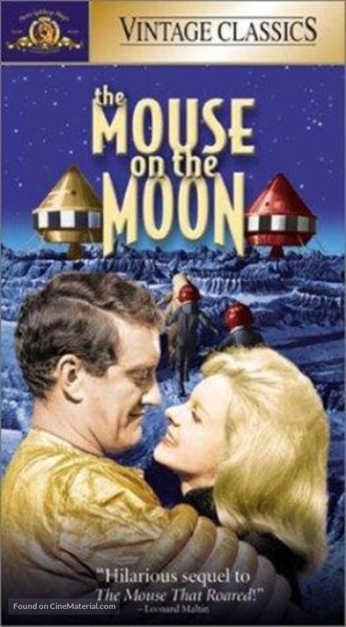 The Mouse on the Moon - VHS movie cover