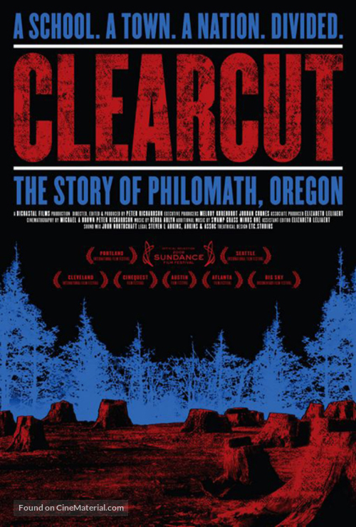 Clearcut - Canadian Movie Poster