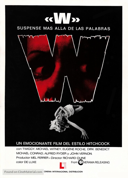 W - Spanish Movie Poster