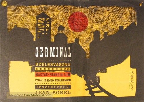 Germinal - Hungarian Movie Poster