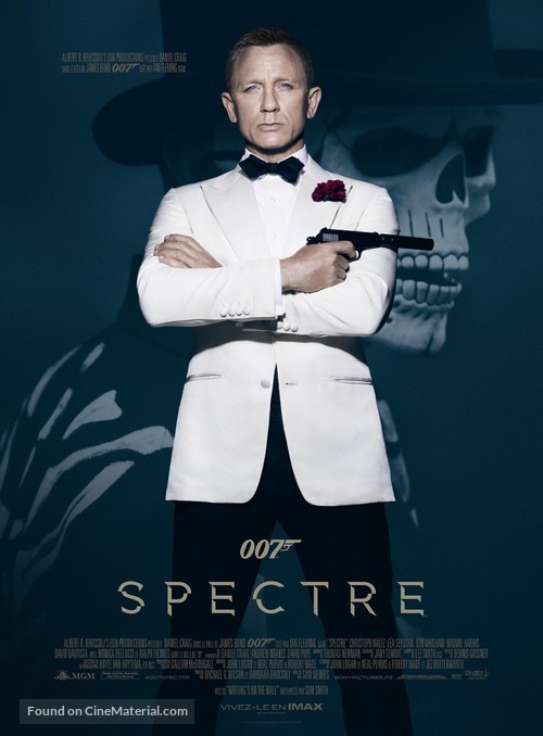 Spectre - French Movie Poster