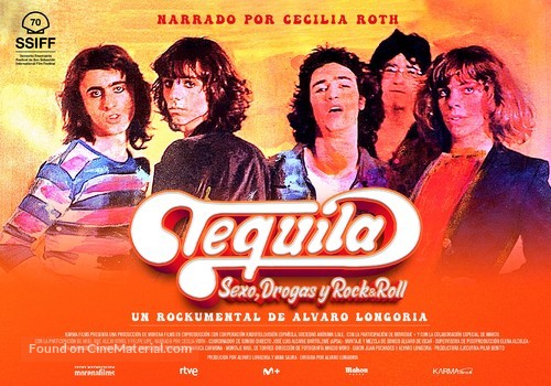 Tequila. Sexo, drogas y rock and roll - Spanish Movie Poster