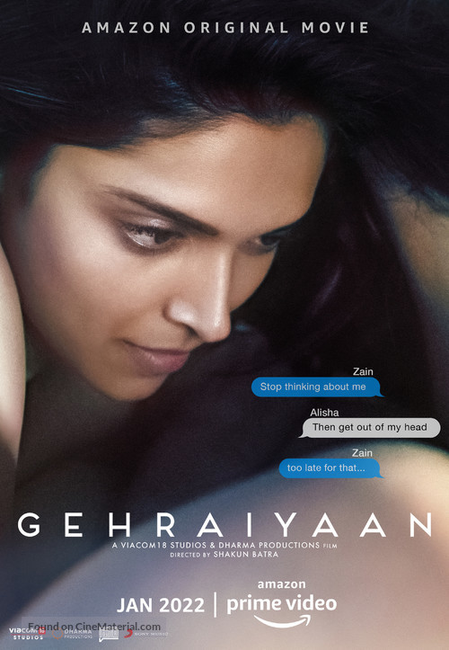 Gehraiyaan - Indian Movie Poster